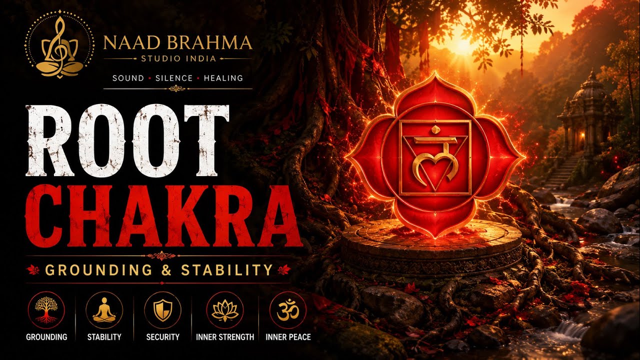 Root Chakra Healing Music | Grounding Meditation | Muladhara Chakra Balance | 396 Hz Relaxation