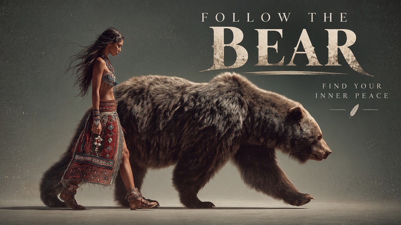 🌿 Follow the Bear, Find Your Inner Peace | Shamanic Healing Music