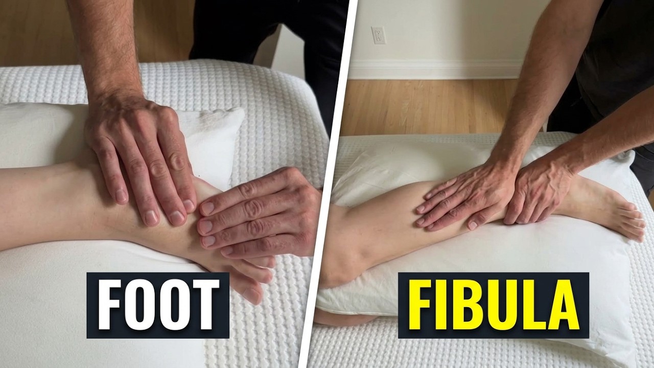 Myofascial Release for the Lateral Foot, Ankle and Lower Leg