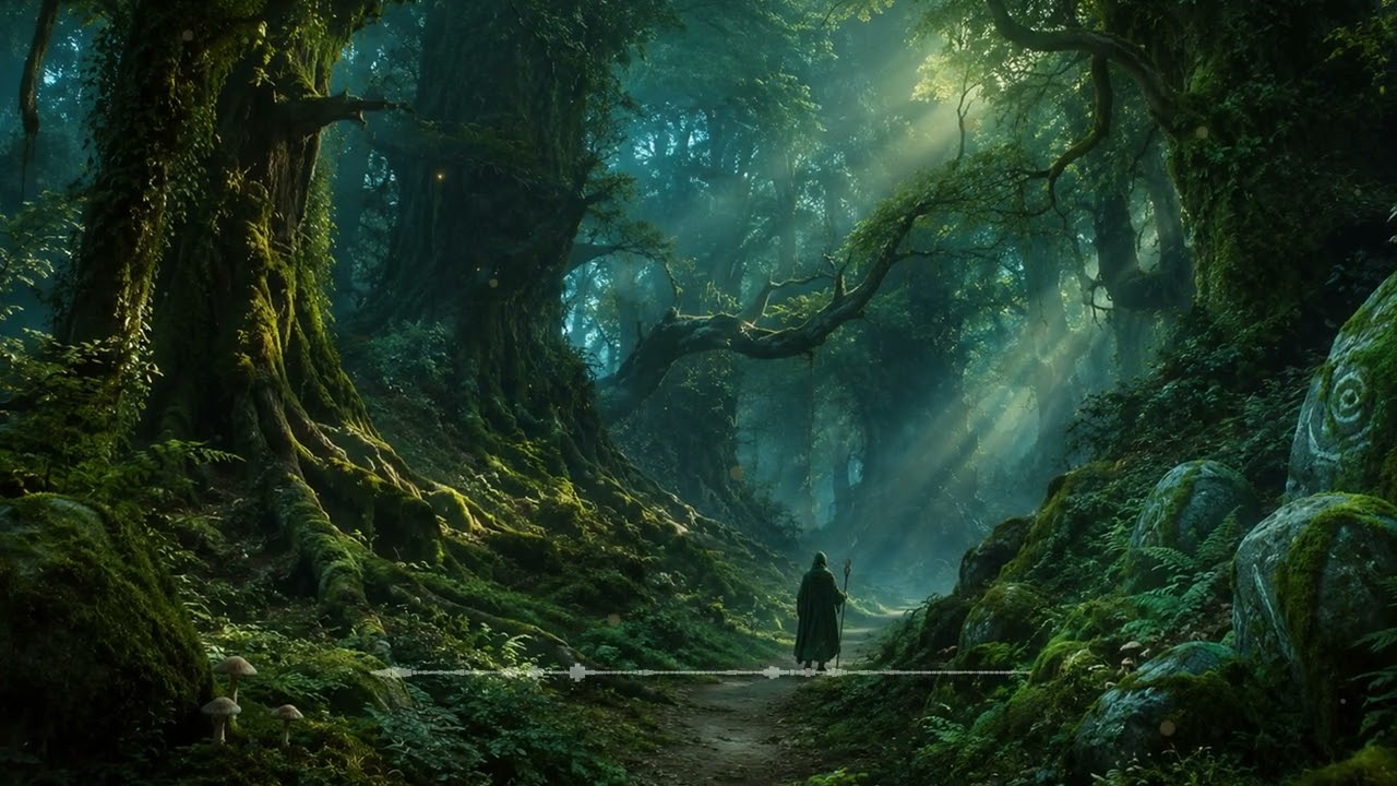 Beyond the Ancient Wilds | Fantasy Celtic Ambience | Relaxing Music [NO ADS]