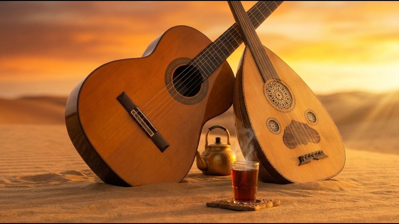 Your Mind Will Slow Down – Spanish Guitar & Arabic Oud Relaxing Music
