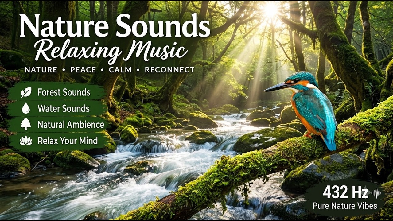 40 Min Healing Music 741Hz | Relaxing Meditation Music for Peace & Positive Energy