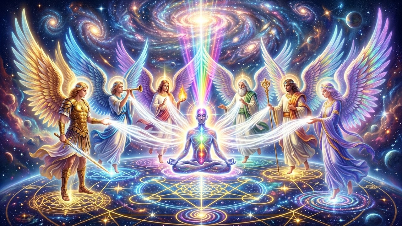 1111 Hz Angel Number Healing Music | Receive Divine Blessing Love | Unblock Your Chakras