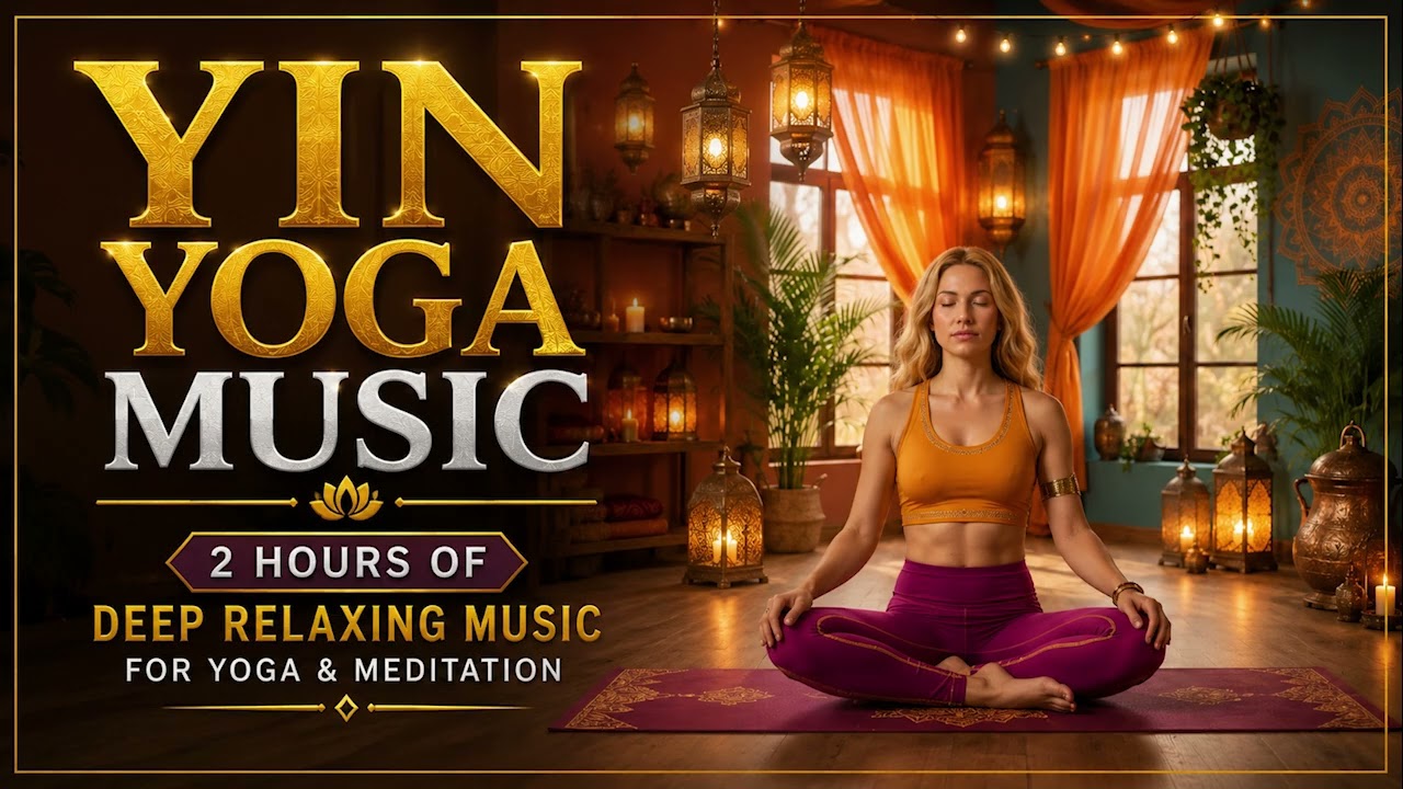 Yin Yoga Music – 2 Hours of Deep Relaxing Music for Yoga & Meditation