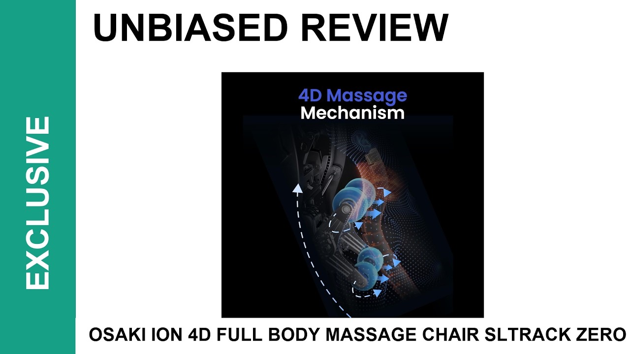 Osaki Ion 4D Full Body Massage Chair SLTrack Zero Review