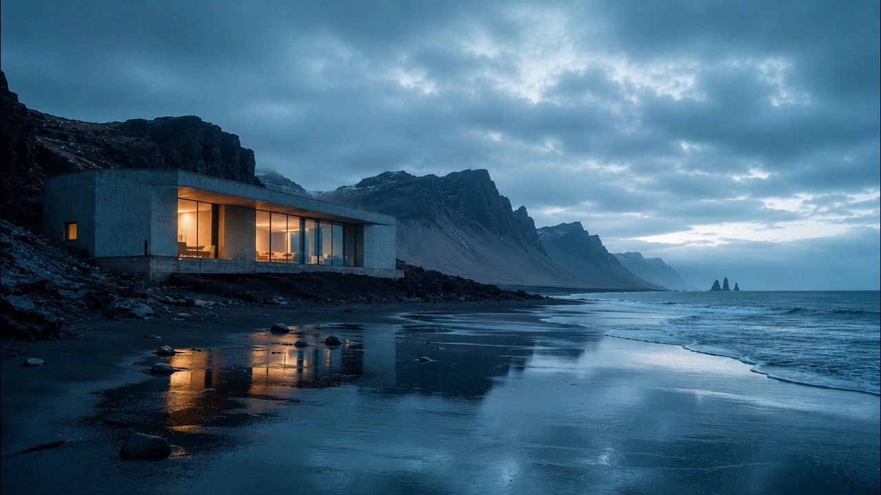 Deep Work Study Music ⛰️ Calm Misty Mountain Ambient