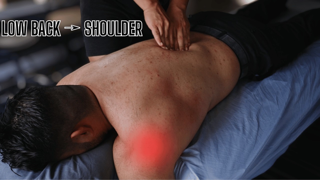 We Traced His Lower Back Tension All the Way to the Shoulder | Live Breakdown