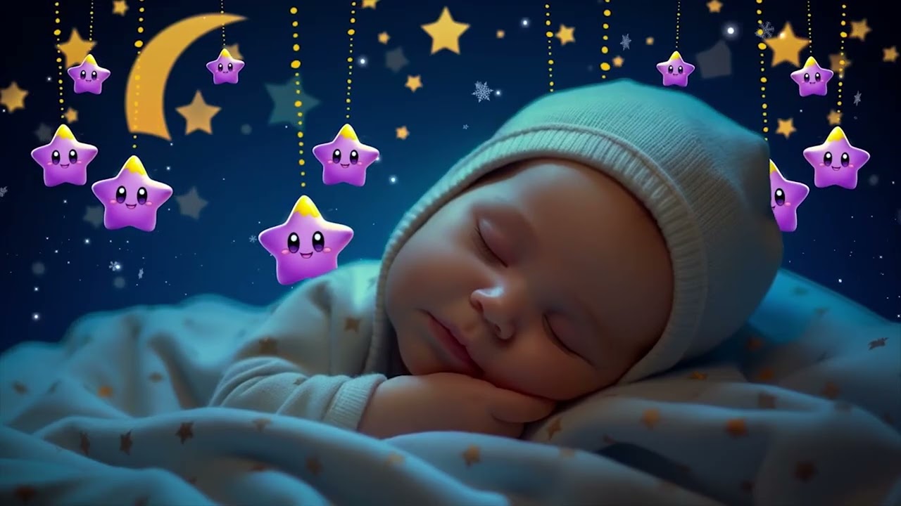 Mozart & Brahms Lullaby 🌙 Baby Sleep Music 🎶 Peaceful Sleep Music for Quiet Dreamy Nights