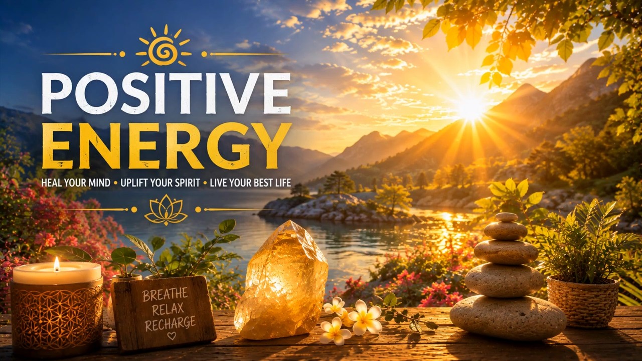 Positive Energy Healing Music – 1 Hour of Relaxation, Peace & Good Vibes