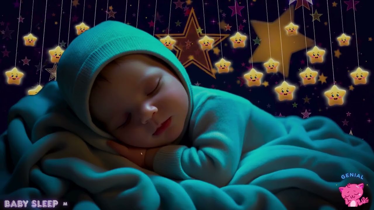 Sleep Instantly Within 3 Minutes 💕 Baby Sleep Music 🎼 Mozart & Brahms Lullabies for Deep