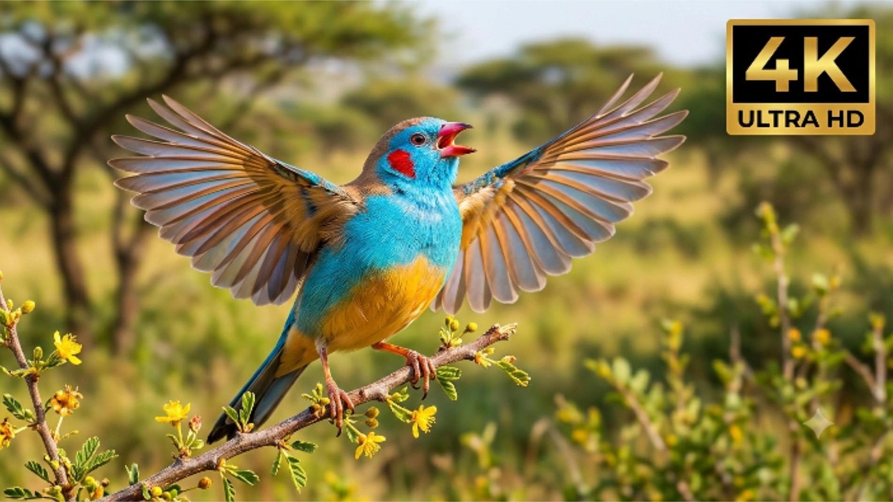 PRIMAL SONG FROM THE VALLEY | Ancient Bird Calls & Wild Nature Sounds in 4K