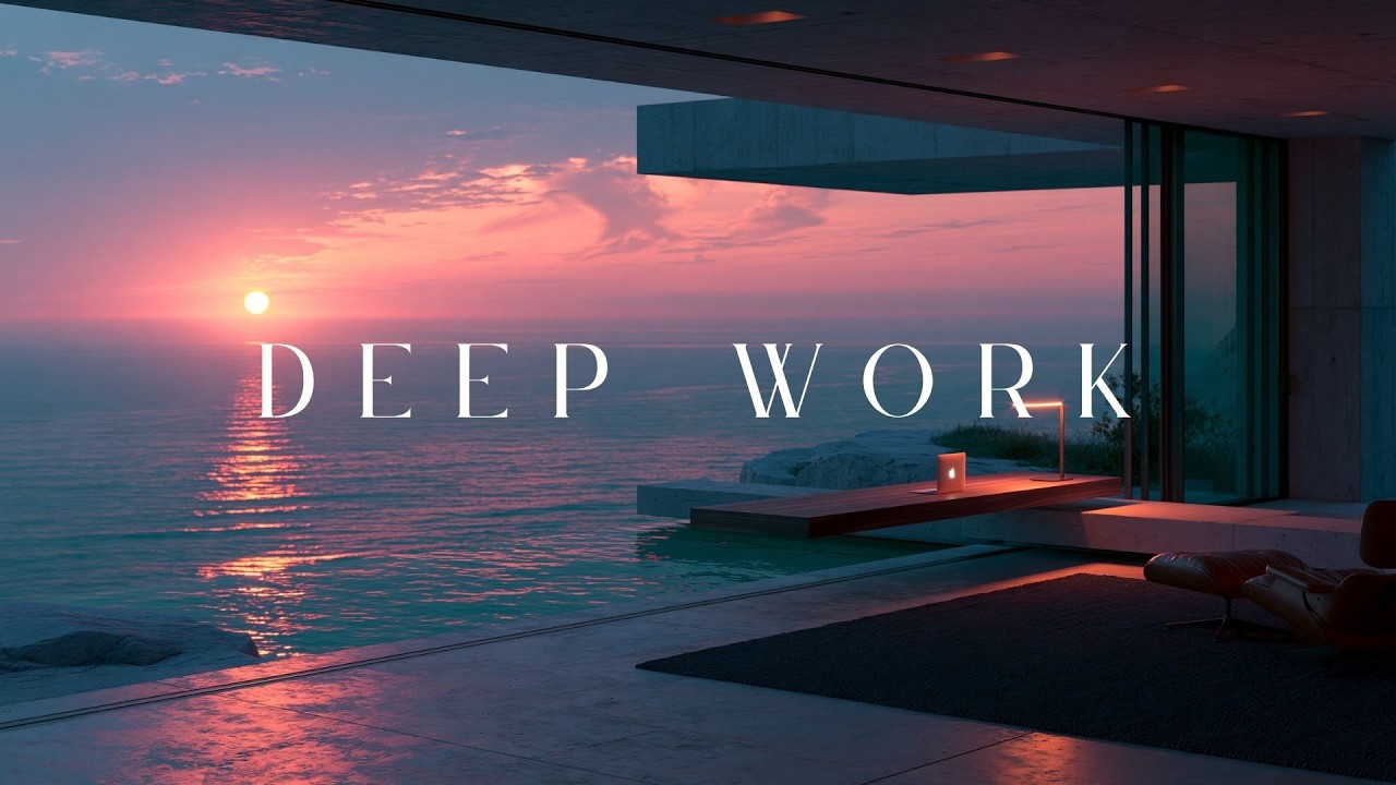 Deep Work Music For Intense Focus – Ambient Study Music To Boost Your Productivity And Flow State