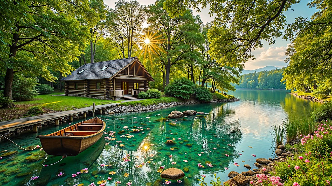 Soothing Piano Music and Nature Sounds 🌿 Reduce Stress, Stop Overthinking and Deep Sleep #5