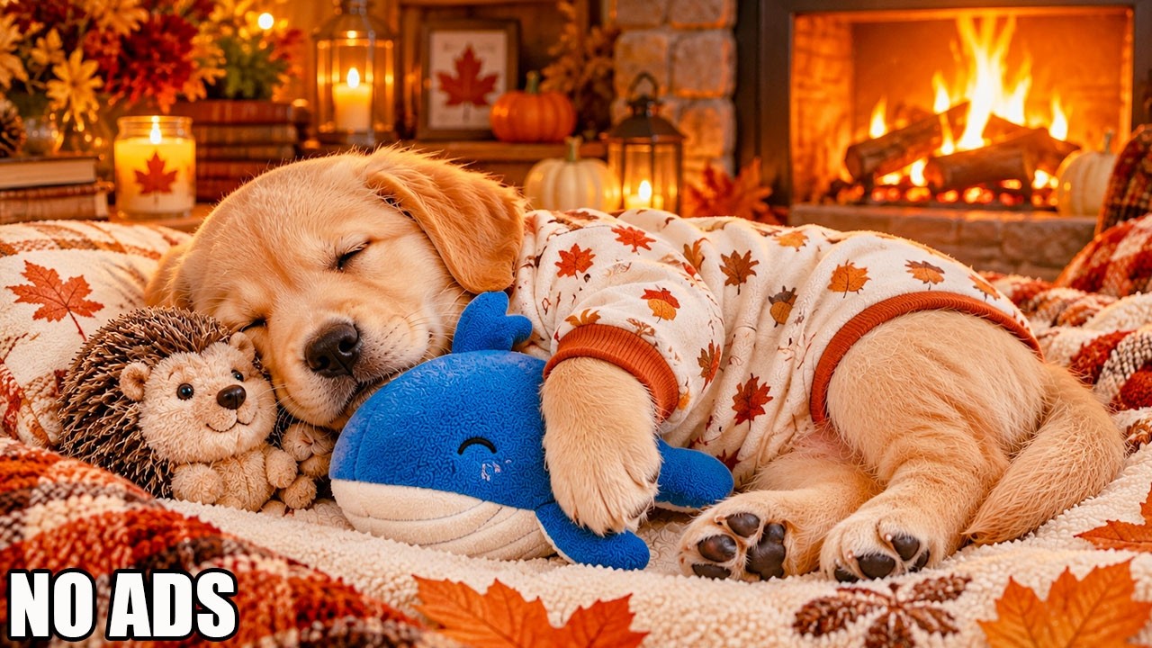 Healing Music for Dogs 🐶💖 Relaxing Sleep Sounds, Anxiety Relief, Deep Sleep, Relax🎵 No Ads