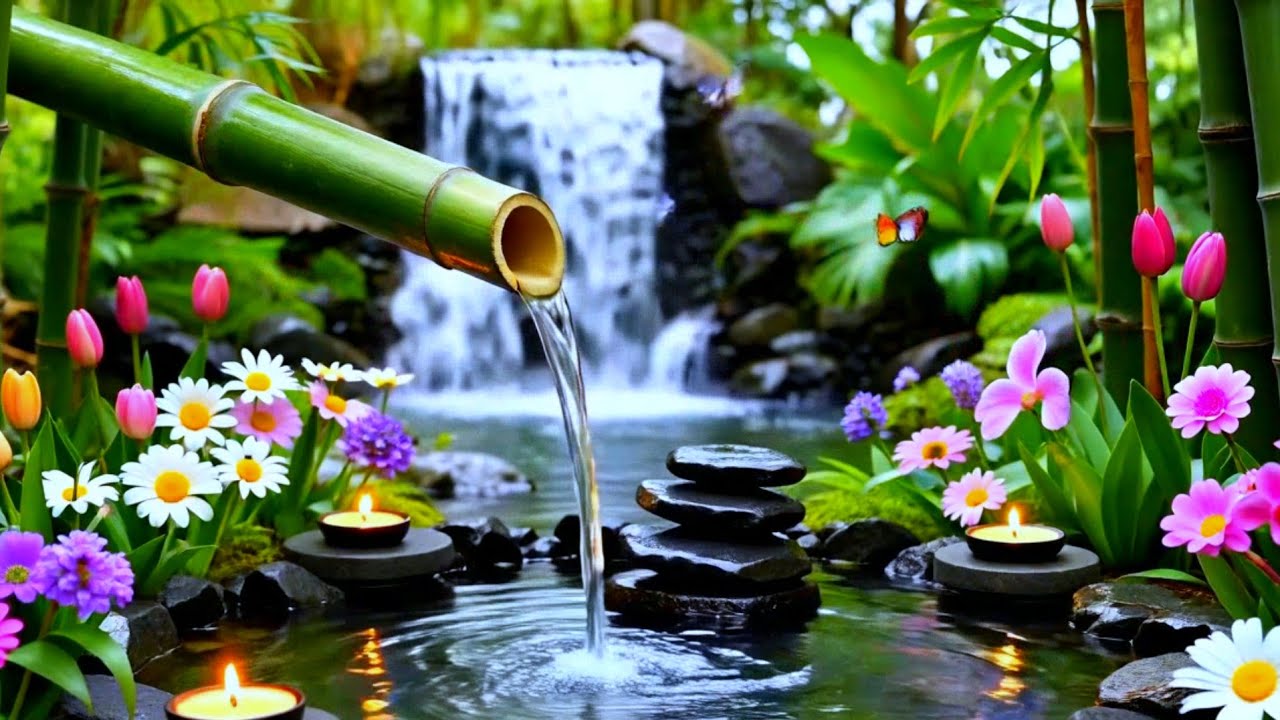 Relaxing Spa Music 💧 Soft Piano Music & Nature Sounds for Relaxation, Meditation & Inner Peace.