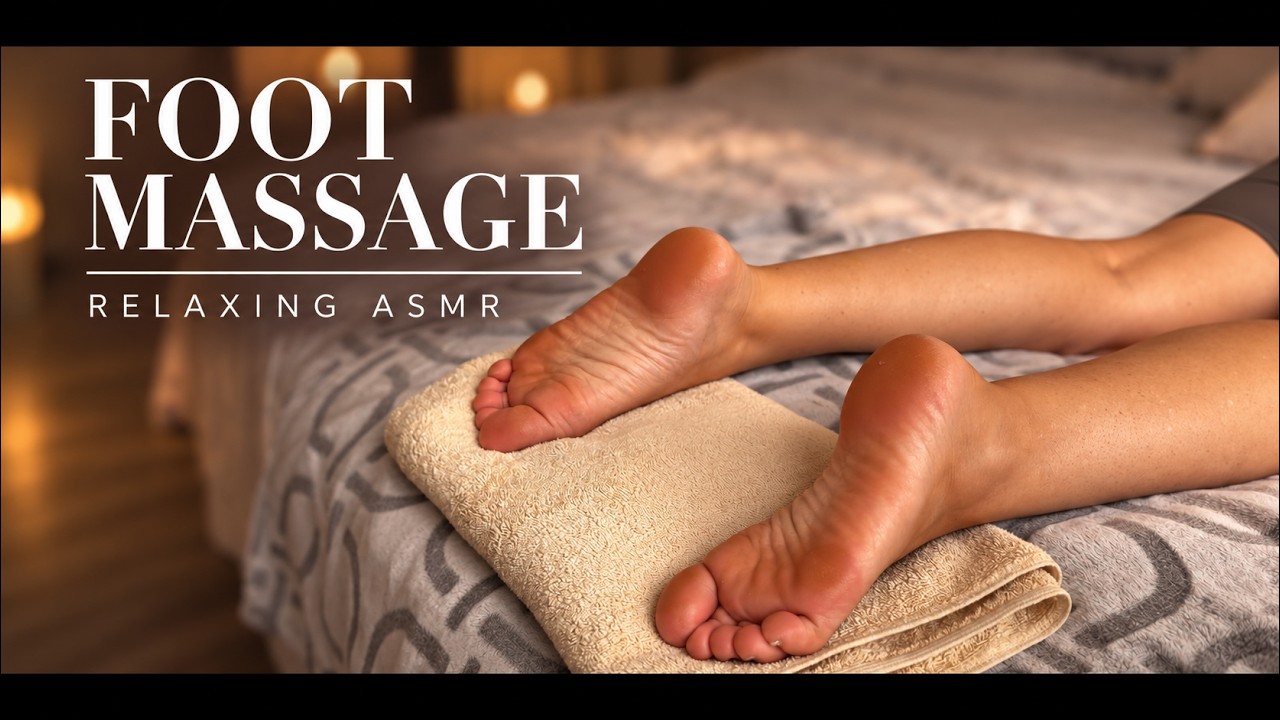 Foot Massage | No Music 🌙
