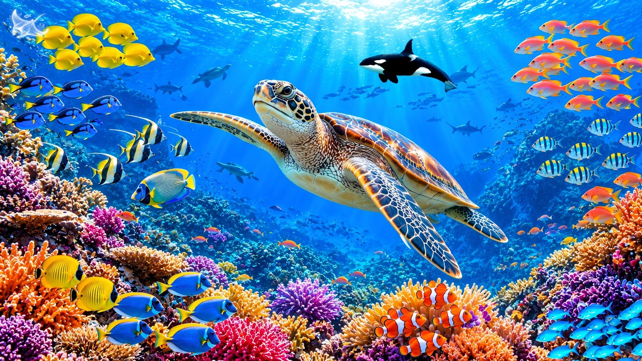 Healing Relaxing Music 🐠 Deep Relaxation for the Mind & Body • Find Deep Calm
