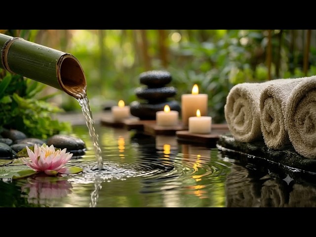 Soothing Music & Nature Sounds for Sleep, Meditation, Relax 🌿 Deep Healing, Stress Relief, Spa BGM