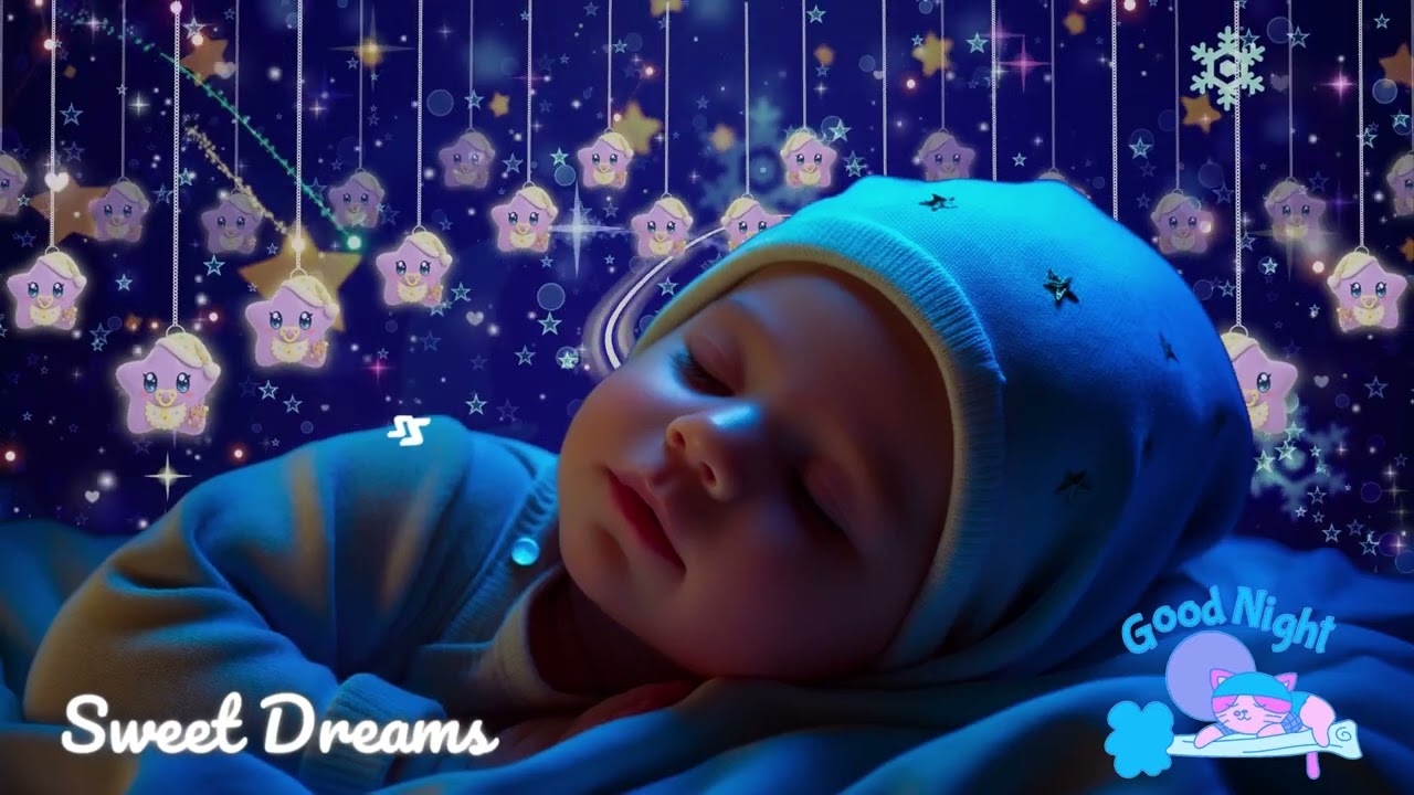 Baby Sleep Music 🍼Overcome Baby Insomnia 🎶 Mozart & Brahms Lullabies for Perfect Bedtime Routines