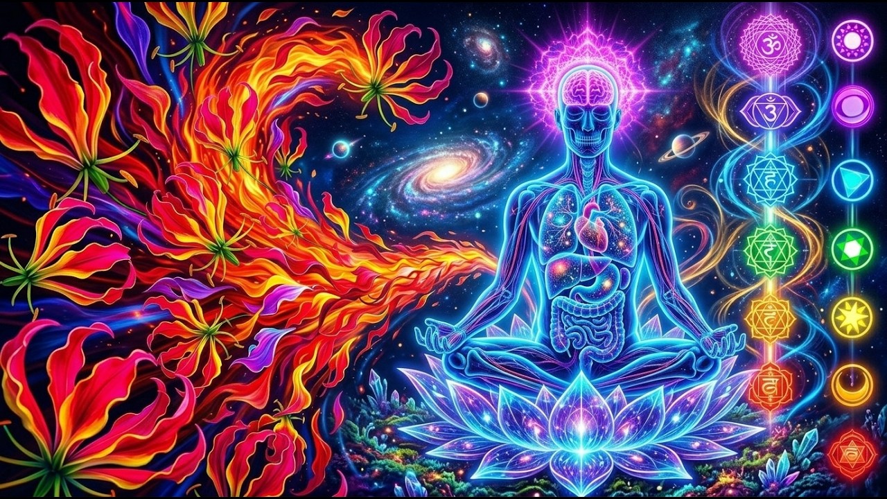 Boost Your Aura Attract Positive Energy, 7 Chakra Healing Music Release Anxiety Now