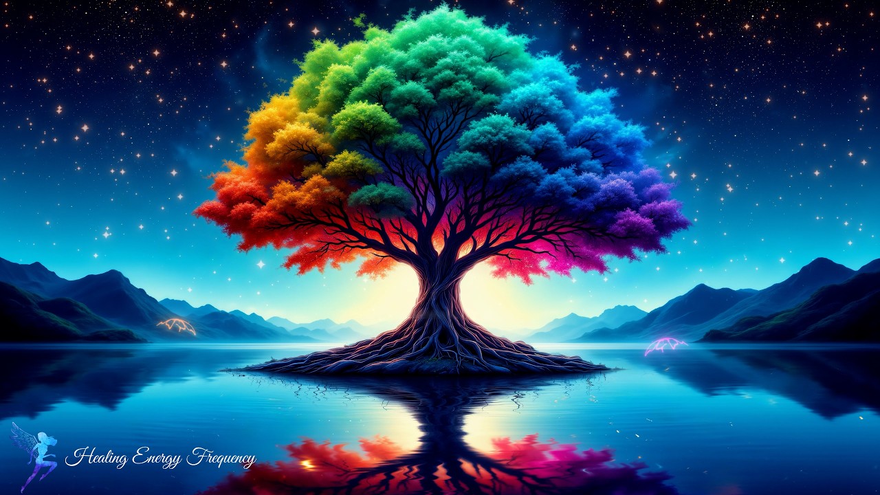 [Tree Of Life] 396 Hz Grounding Root Chakra Healing Music | Cleans the Aura and Space, Attract Luck