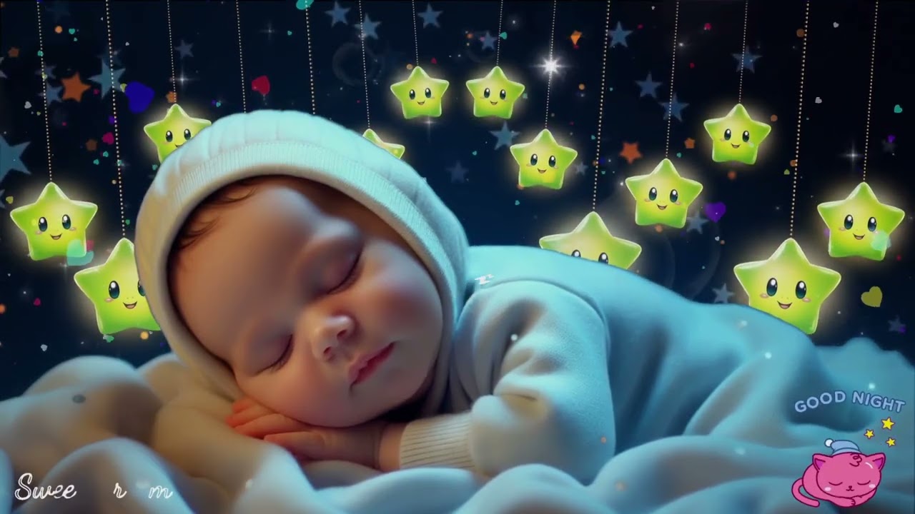 Baby Sleep Music 🎵 Mozart & Brahms Lullaby 💤 Sleep Fast & Overcome Insomnia in 3 Minutes