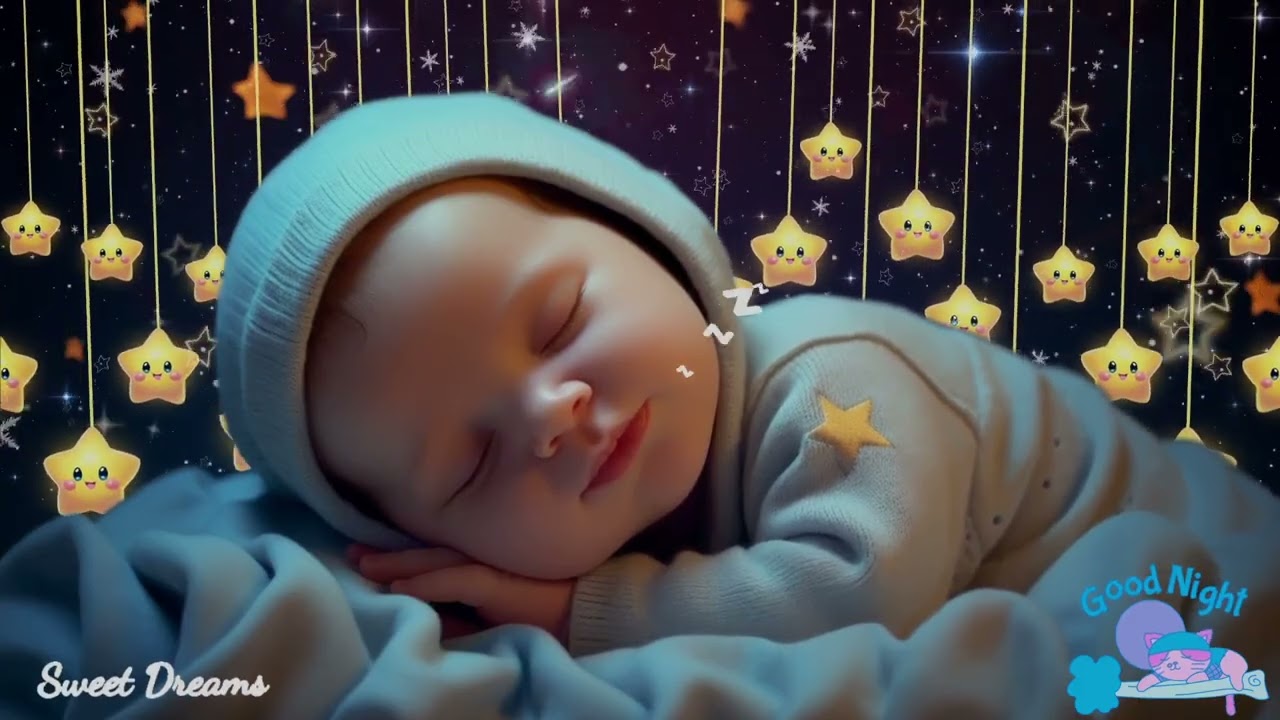 Baby Sleep Music 💤 Sleep in 3 Minutes 🎵 Mozart & Brahms Lullabies for Sweet Dreams