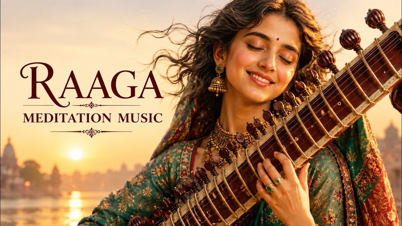 Raaga Meditation Music | Peaceful Indian Classical Music for Relaxation & Inner Peace