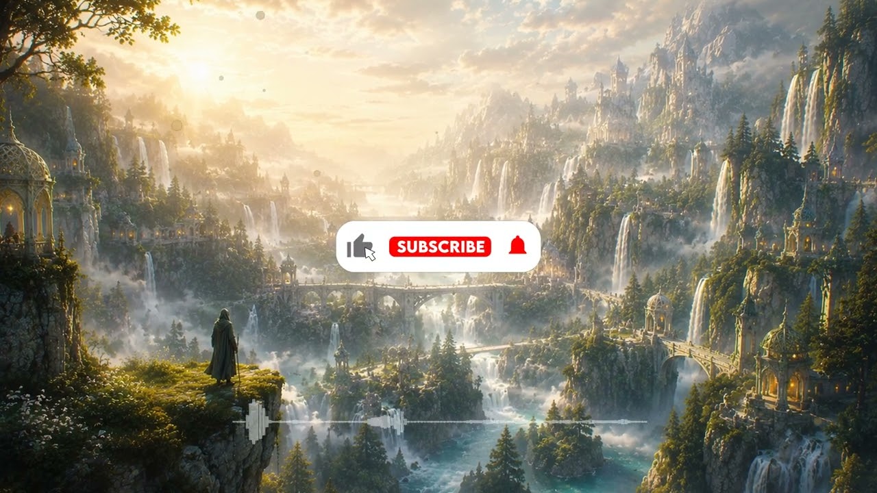 Where the Mountains Meet the Sky | Fantasy Celtic Ambience | Relaxing Music [NO ADS]