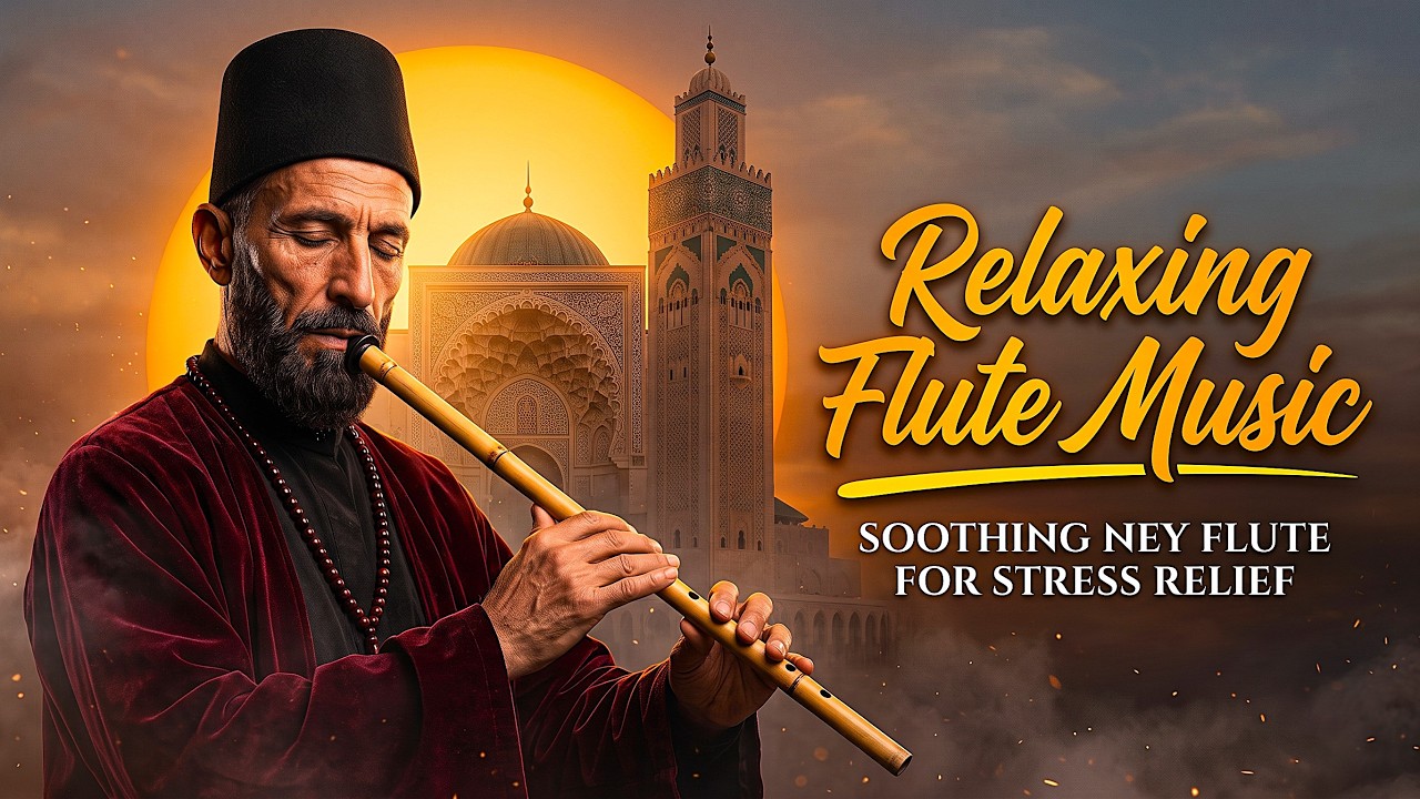 Deep Rumi Sufi Healing Music 🪈 Rumi Poetry Sounds for Inner Calm 🕊️ Calm Sufi Meditation Music