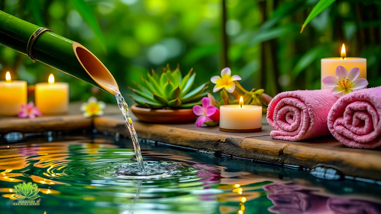 Calming Deep Sleep Music 🌿 Relaxing Water Sounds for Meditation, Stress Relief & Piano Healing