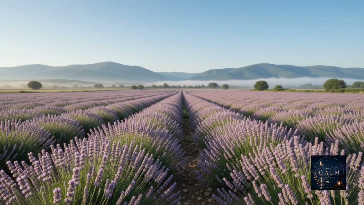 Lavender Fields 💜 | 2 Hours Meditation & Yoga Music | Peaceful Morning Ambience | What I Call Calm