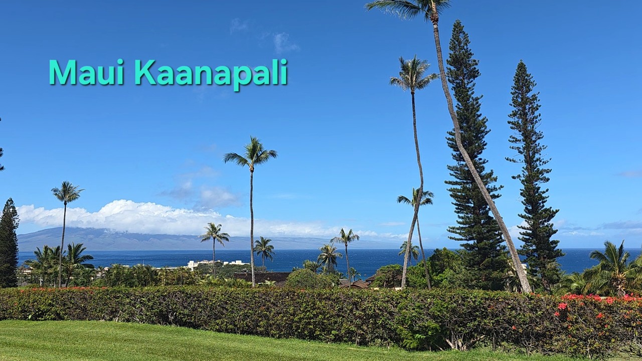 Maui Kaanapali view Healing music