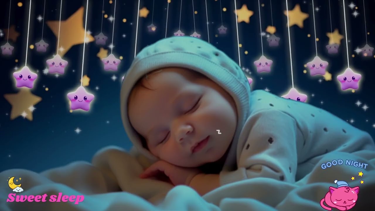 Mozart & Brahms Lullabies 🎵 Baby Sleep Music 🍼 Fall Asleep in 3 Minutes 💤 Deep Rest🎵