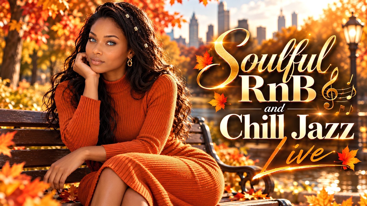 Soulful RnB and Chill Jazz Live 🎶 Relaxing Music for Study, Work & Quiet Evenings