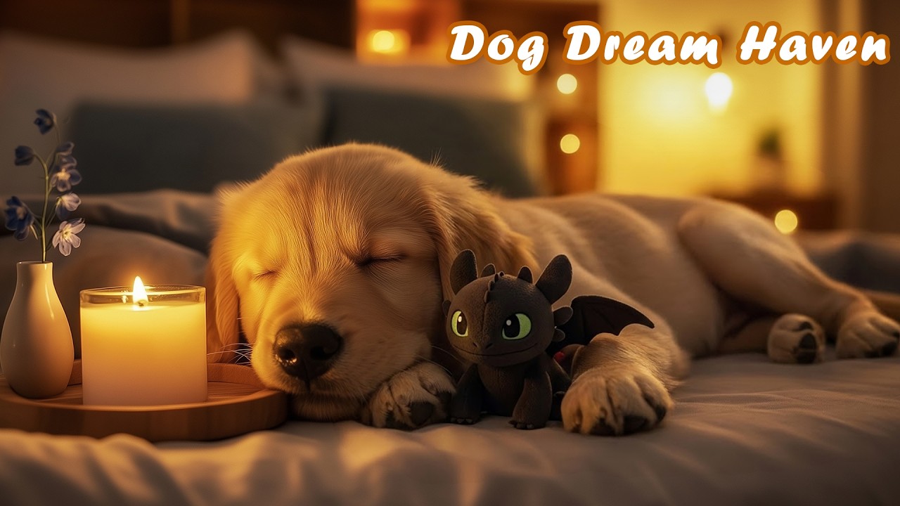 12 Hours of Music for Dogs 🐕✨ Sleep Music for Dogs with Anxiety 🌙💖 Deep Sleep Soundscapes for Pups
