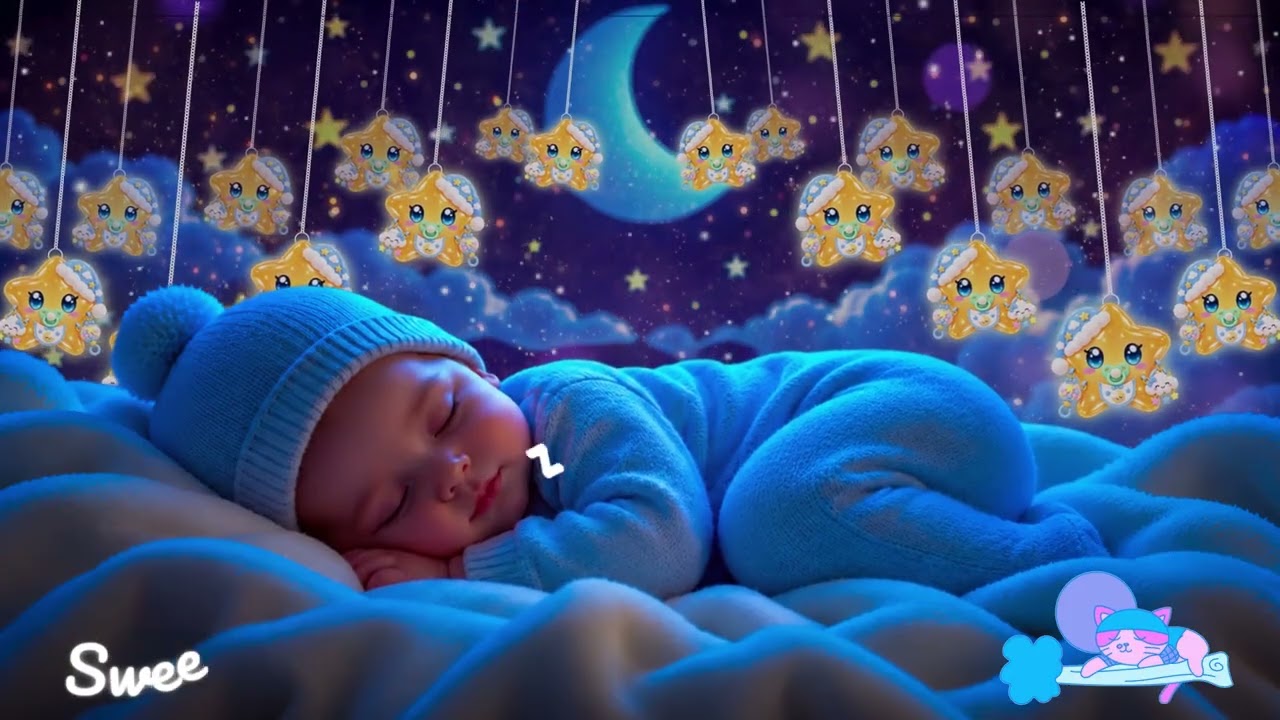 Sleep Instantly 💤 Mozart & Brahms Lullabies Baby Sleep Music for Deep Peaceful Sleep