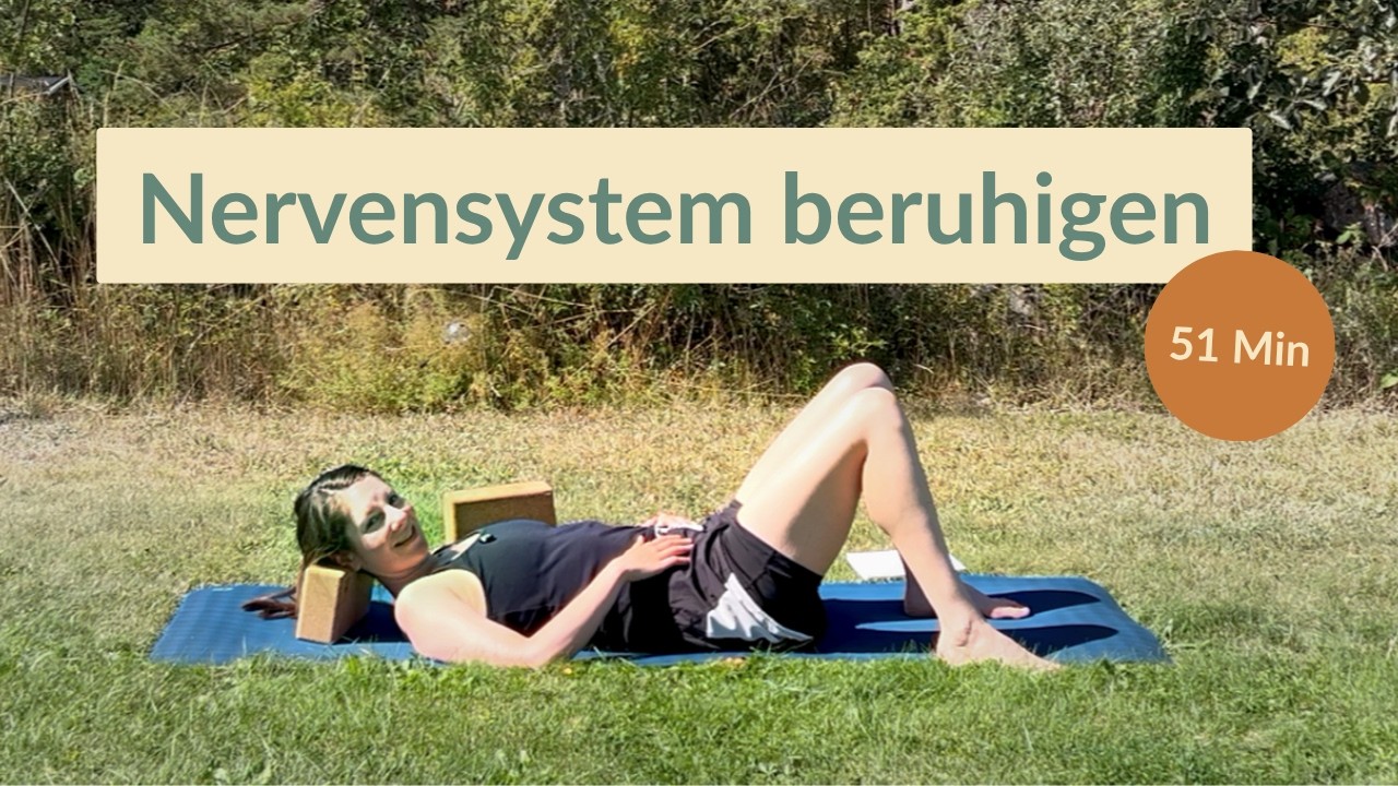 Nervensystem beruhigen und Vagusnerv aktivieren – Yin Yoga & Myofascial Release | 51min