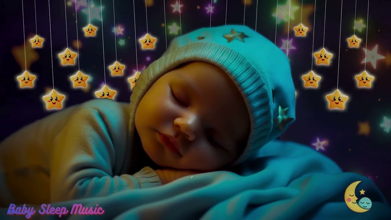 Baby Sleep Music 💤 Sleep Instantly in 3 Minutes 🎵 Mozart & Brahms Lullabies Peaceful Deep Sleep