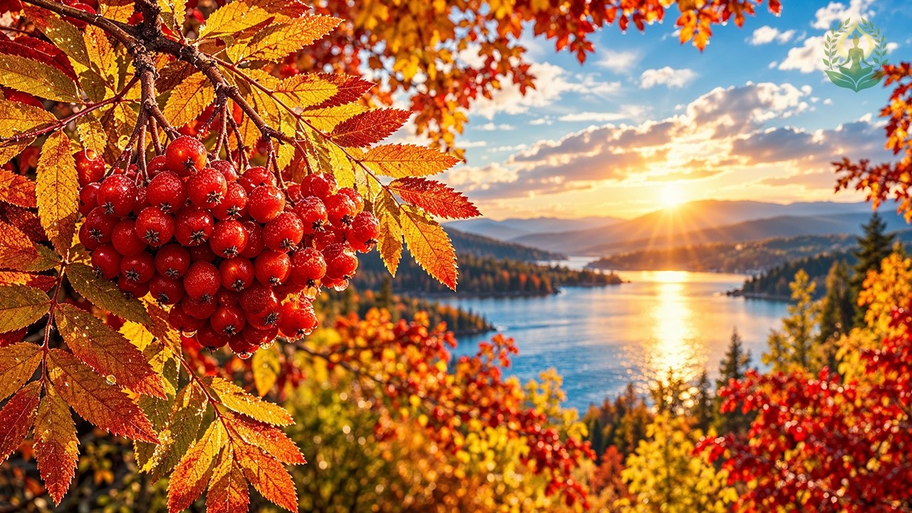 (No Ads) Beautiful Autumn Relaxing Music 🍁 Peaceful Melodies for Stress Relief & Inner Peace
