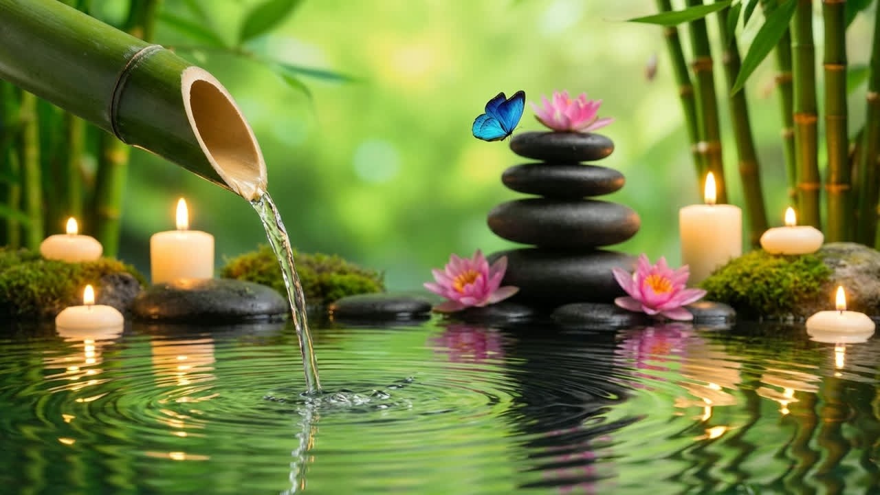 Sleep Instantly: Relaxing Water Sounds & Gentle Spa Music for Deep Stress Relief