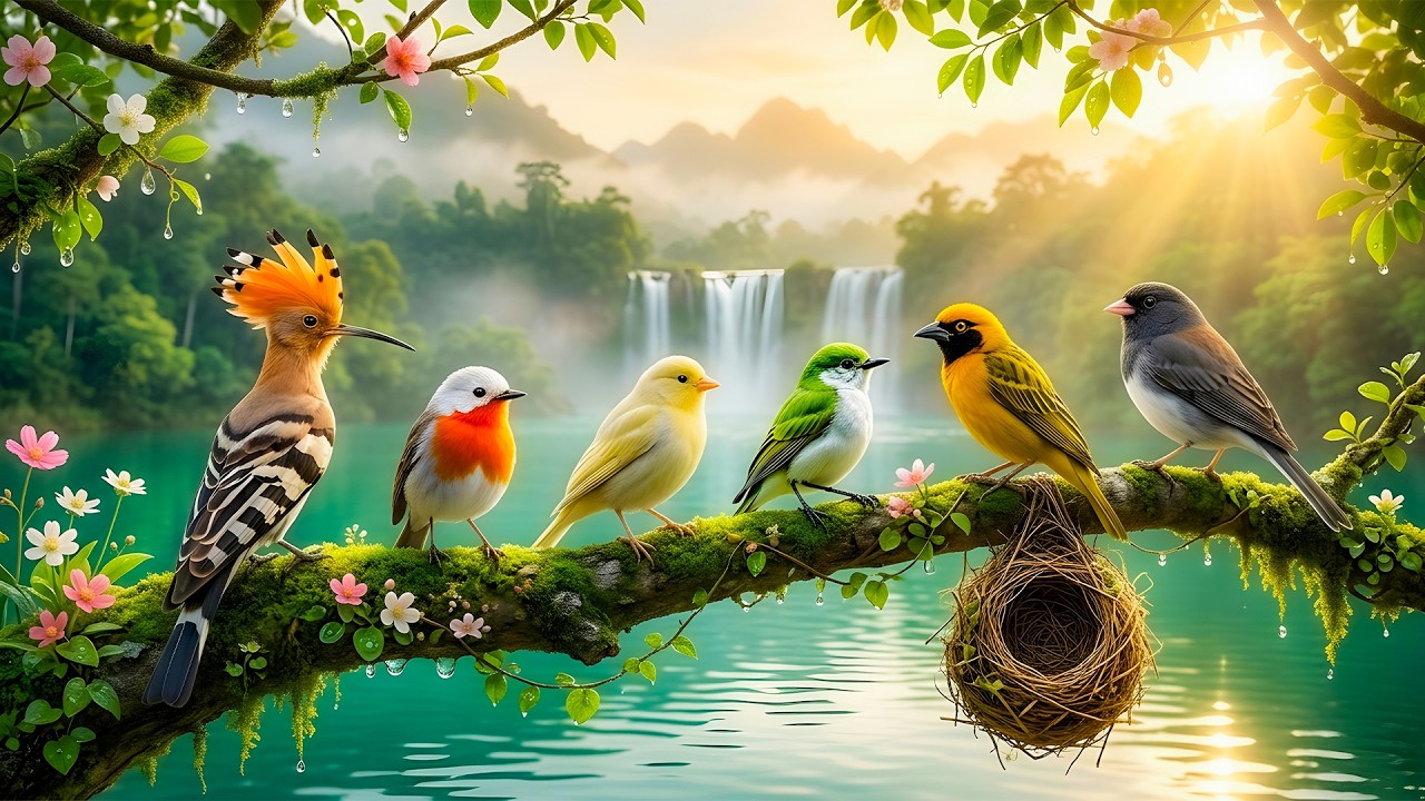 Peaceful Forest Birdsong & Soft Piano 🌿 Nature Sounds for Mental Clarity, Calm & Deep Rest