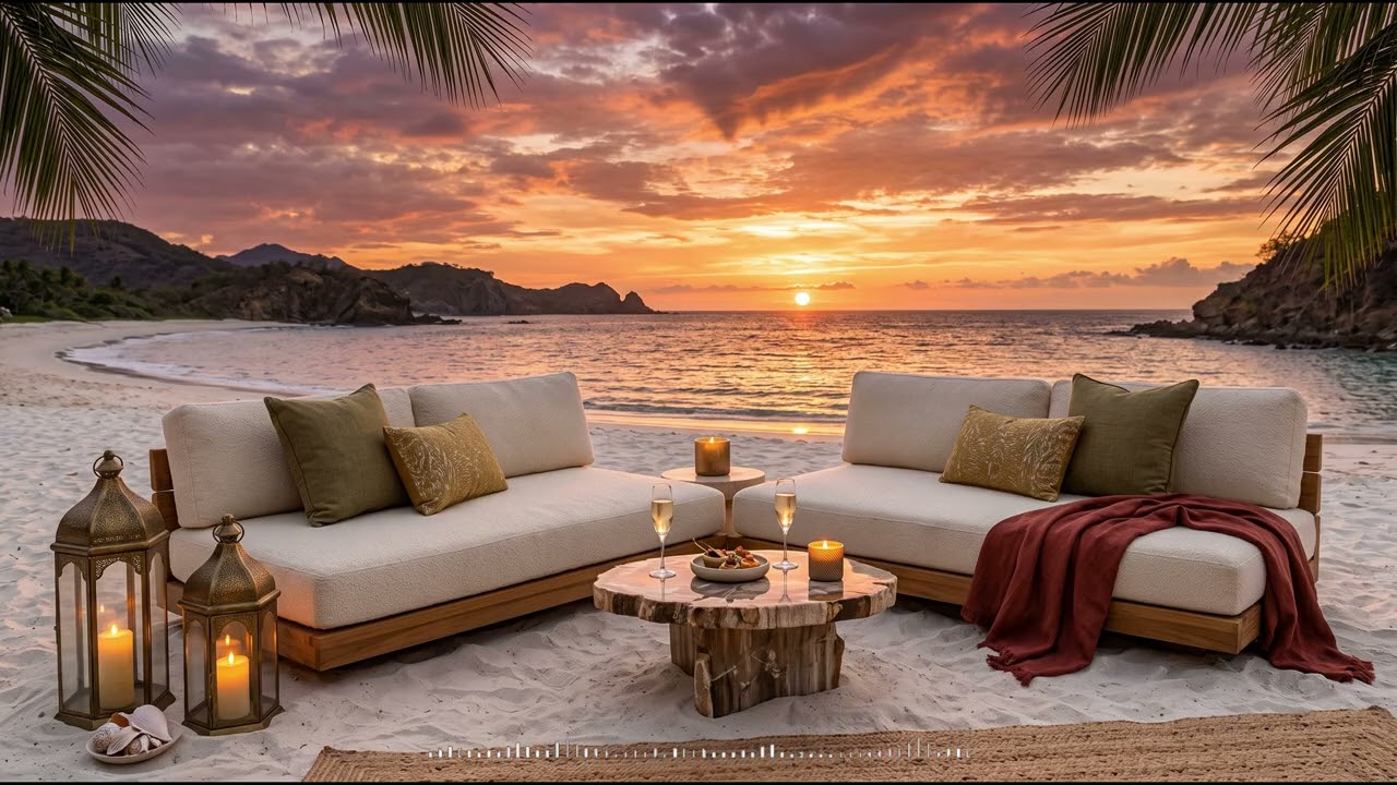 Luxury Chillout Lounge 🌴 Relaxing Music for Stress Relief, Sunset & Unwinding