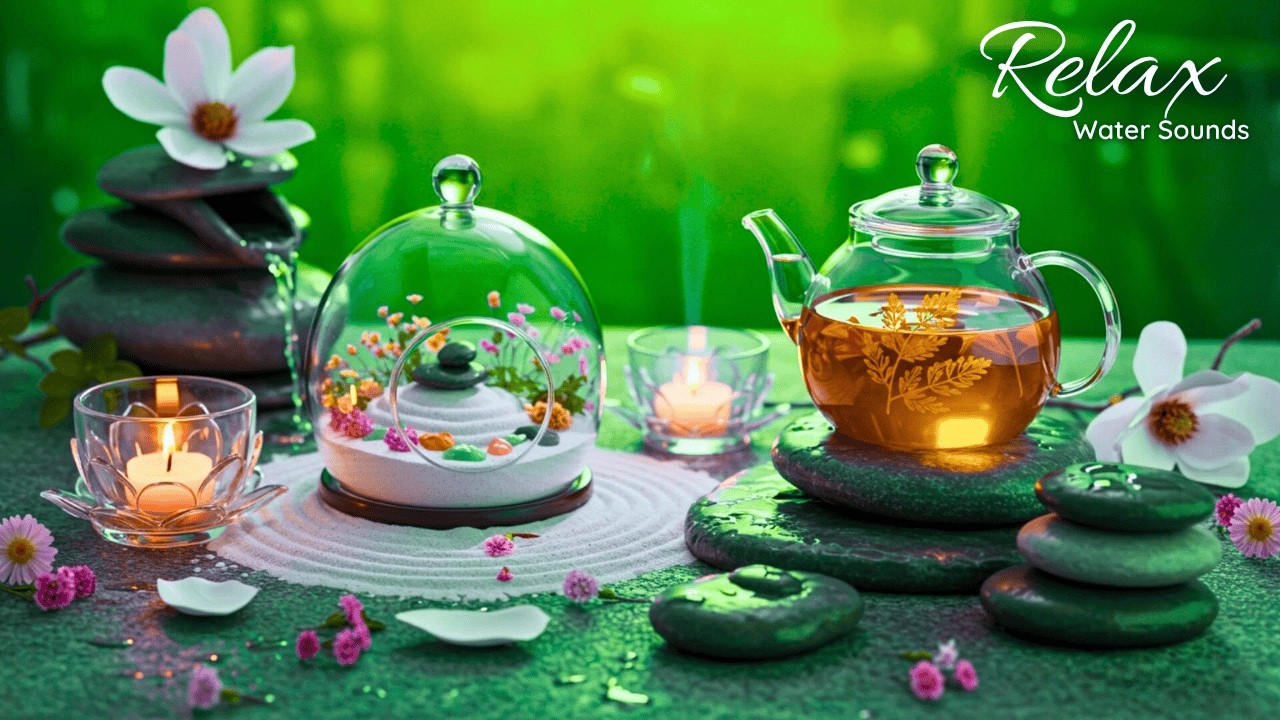 Best Mental Care | Relaxing Music 🪴 Water Sound, Spa Music