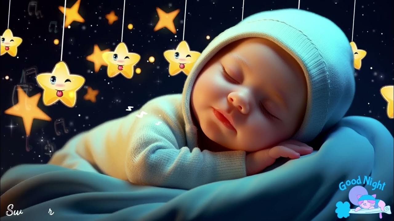 Baby Sleep Music 🌙 Mozart & Brahms Lullabies to Help Your Baby Sleep Instantly in Just 3 Minutes