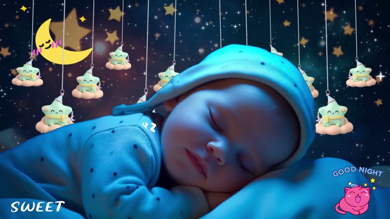 Sleep Instantly Within 3 Minutes 💤 Baby Sleep Music 🎼 Mozart & Brahms Lullabies for Deep Sleep