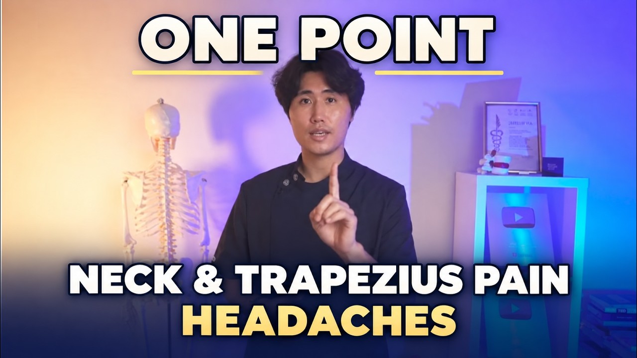 One trigger point can relieve neck pain, trapezius pain, and headaches