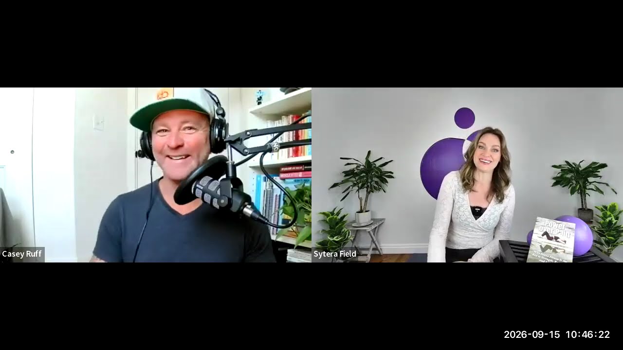 Power Over Pain- Fascia Fitness with Sytera Field on Boundless Body Radio!