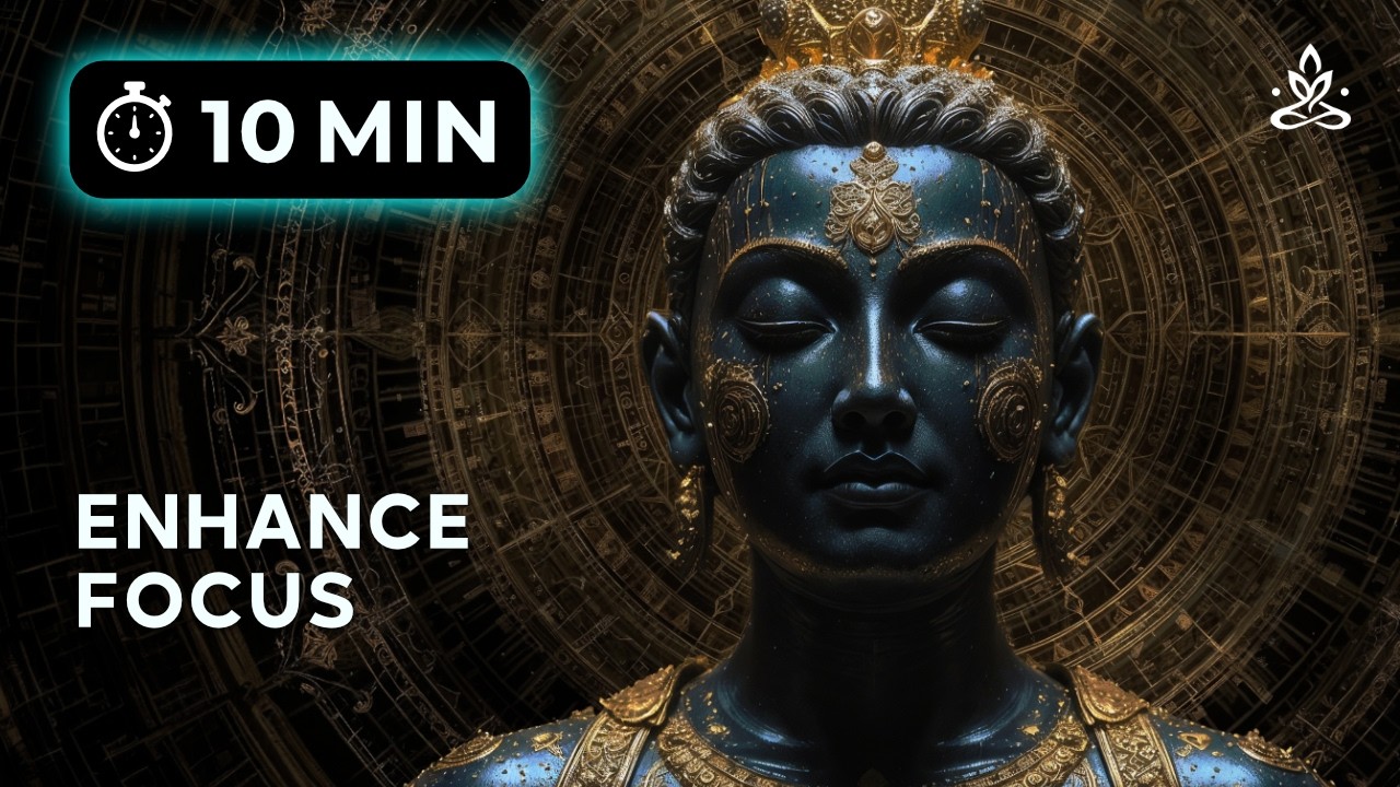 Enhance Your Concentration | 174Hz Meditation Music | 10 Minutes | DEEP FOCUS