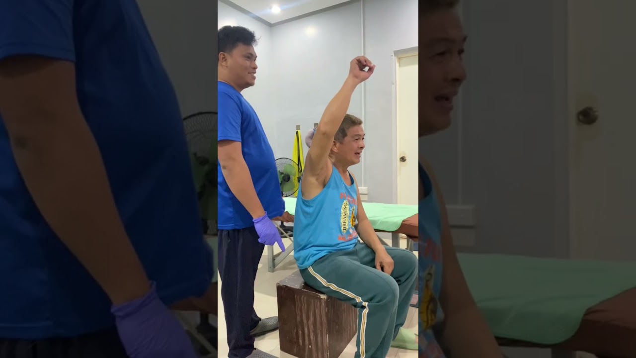 Frozen shoulder #massage #therapy #chiropractic #digos